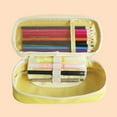 thumbnail image 4 of Large Pencil Pouch,Pencil Bags With Zipper,Big Capacity Pencil Case Stationery Pen Bag for Home and Office-Red, 4 of 5