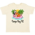 thumbnail image 3 of Inktastic Tampa Bay Florida Flamingo Girls Toddler T-Shirt, 3 of 5