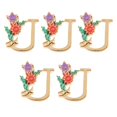 thumbnail image 2 of Colgante de aleación de letras inglesas 26 letras inglesas colgante de aleación diy joyería pulsera collar colgante decoración u, 2 of 8