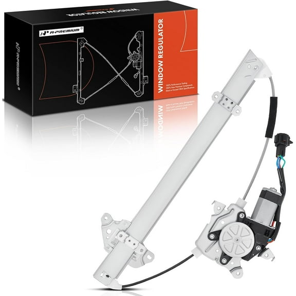 A-Premium Power Window Regulator with Motor Compatible with Nissan Tiida Versa 2007-2013 Front Driver Side