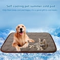 thumbnail image 3 of Alfombrilla para perros Yuyangstore verano marrón S Cojín de enfriamiento, 3 of 6