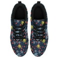 thumbnail image 2 of Marijuana Shoes Womens Mens Road Running Shoes Tennis Walking Sneakers Black Size 4, 2 of 5