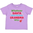 thumbnail image 3 of Inktastic Christmas Whatever Santa Doesn't Bring Me Grandma Will Boys or Girls Toddler T-Shirt, 3 of 5