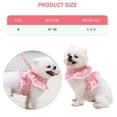 thumbnail image 2 of Paquete de 2 arnés para perro con correa, traje de flores para mascotas, ropa de primavera y verano, lindo juego de correa para arnés para cachorro, disfraz de princesa de encaje para caminar al aire, 2 of 5