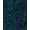 Blue Purple Black, Pattern 1, variant on ODIKA 2'x3' Retro Abstract Arcade Black Washable Accent Rug for Bedroom, Nursery, RV, Pet Friendly, Kids Safe, Bedside Mat