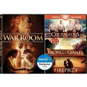 War Room / Courageous / Facing The Giants / Fireproof (Walmart Exclusive) (WALMART EXCLUSIVE)