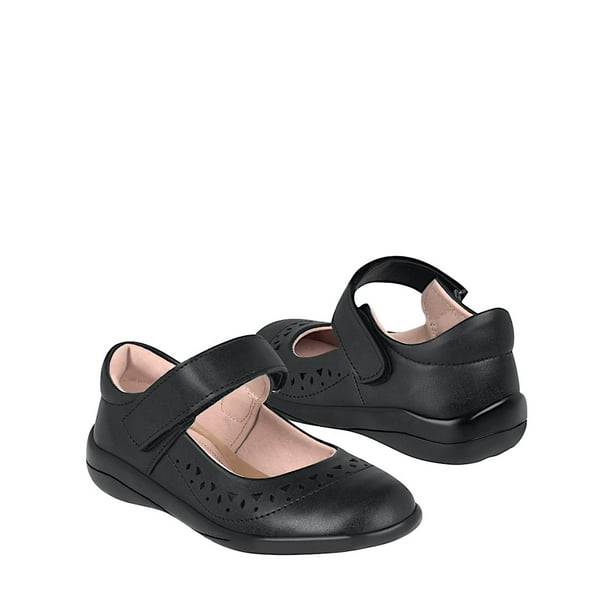 ZAPATOS NIÑA SIENA 6000 SIMIPIEL NEGRO 15-17