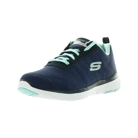 Skechers Womens Flex Appeal 3.0 Insiders Memory Foam Low Top Athletic Shoes