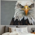 thumbnail image 2 of Orinice Bald Eagle Tapestry Wall Hanging Unique Style Graphic Tapestries Home Decor for Living Room Bedroom Farmhouse Dorm 50x40inch, 2 of 6