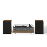Crosley C62 Vinyl Record Player with Speakers and Bluetooth - Audio Turntables