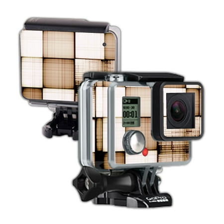 - Mightyskins Protective Vinyl Skin Decal Cover for GoPro Hero Camera Digital Camcorder wrap sticker skins Vintage Blocks