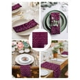 thumbnail image 3 of Pink Leopard Print Cloth Napkins Set of 8 Reusable Dinner Napkins, Retro Chic Abstract Animals Texture Cocktail Napkin Washable Table Napkins for Wedding/Holiday Party/Baby Shower 20"x20", 3 of 7
