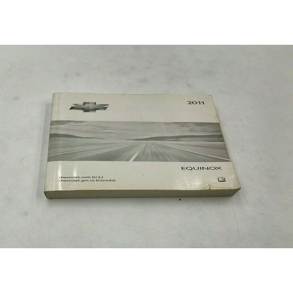 2011 Chevy Equinox Owners Manual Handbook OEM G02B32025