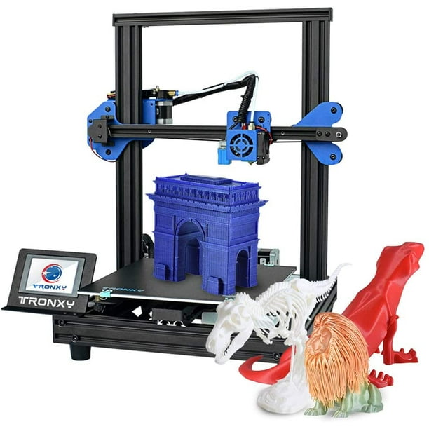 Tronxy Xy 2 Pro 3d Printer Kit Diy Printer Dual Extruder With Resume Printing Fast Assembly 3 5 Smart Touch Lcd Color Screen Flexible Pla Filament Printing Size 255 255 260mm Walmart Com Walmart Com