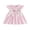 Pink, variant on Cjfdfy Toddler Baby Girl Birthday Dress 1 2 3 4 5 Years Birthday Girl Outfit Baby Girls Summer Pink Smocked Dress Cake Letters Embroidered Ruffled Trim Crew Neck Flying Sleeve A Line Dress