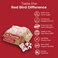 thumbnail image 2 of Red Bird Soft Peppermint Candy, Kosher Gluten-Free Mints Bulk, Branded Wrapper, 20 lb Box, 2 of 7
