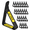 24 Pack Black Clips Help Keep the Tablecloths-X-Large 3.15 in, variant on Tablecloth Clips For 2.5'' Thick Tables Pack Of 12 | Heavy Duty Stainless Steel Table Cover Clamps Cloth Holder Ideal Picnics Res