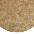 thumbnail image 3 of Rugsotic Carpets Hand Tufted Shag Polyester Eco-Friendly Area Rugs - 8'x8', Round, White Ivory, Plain Solid Design, High Pile Handmade Anti Skid Rugs for Living Room, Bed Room K00111, 3 of 5