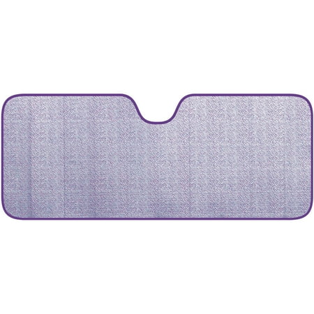 Auto Drive Purple Zebra Universal Sun Shade