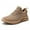 Brown, variant on Dumajo Mens Sneakers Fashion Athletic Running Shoes Casual Walking Sport Lightweight Breathable Comfortable Shoes