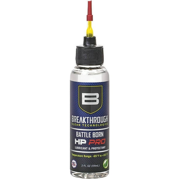 BREAKTHROUGH CLEAN BATTLE BORN HP PRO LUBE AND PROTECTANT GUN OIL .02