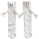 thumbnail image 1 of Calcetas de Medio Tubo Magneticas MagSoxWhite 1Par Blanco 5-9.5US Animados Calcetines Tubo Medio Magnéticos Poliéster., 1 of 5