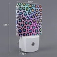 thumbnail image 2 of Fotbe Rainbow Animal Skin Luz Nocturna LED, Luz de Noche con Sensor de Luz Natural de Anochecer a Amanecer, Se Enchufa a la Pared, Blanco Cálido 0.5W-US, 2 of 7