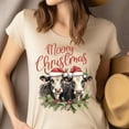 thumbnail image 4 of Moo Cow Shirt | Cute Farm Animal Graphic Tee for Country Lovers, Azalea, Size S, 4 of 6