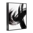 thumbnail image 2 of Stupell Industries Industrial Abstract Dominant Black Pink Undertone Black Framed Giclee Art, 11 x 14, by OnRei, 2 of 7