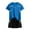Blue, variant on Toddler Boys Quick Drying Running Tracksuit Short Sleeve T Shirt Shorts Outfits, Sizes 3-4T