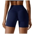 thumbnail image 2 of ASFGIMUJ Womens High Waist Yoga Shorts Abdomen Control Training Running Pants, 2 of 7