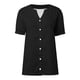 thumbnail image 4 of Nueva camiseta de mujer con cuello en V pequeño y botones sueltos - Camisa con botones de moda para primavera-verano - Prenda informal versátil de color liso, 4 of 5