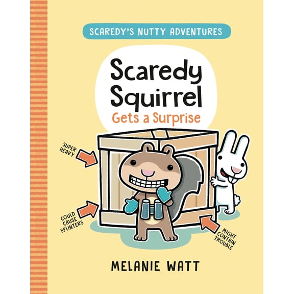 Pre-Owned Scaredy Squirrel Gets a Surprise: (A Graphic Novel) (Paperback) 0593703820 9780593703823
