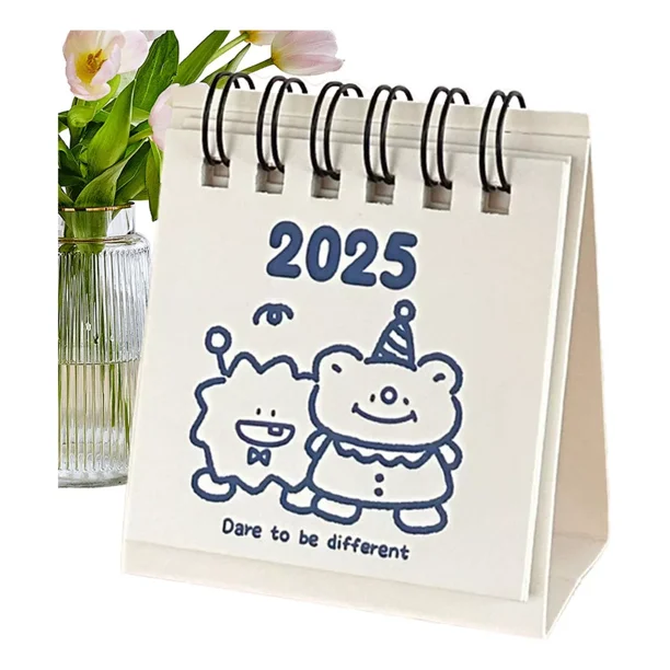 Calendario Pequeño Calendario De Escritorio 2025 2025 Calend Walmart