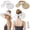 Beige, White, variant on 2-Pack Women's Foldable Wide Brim Sun Hat, UPF Sun Protection Straw Hat, Ponytail Opening & Bow Design Straw Sun Hat for Beach, Vacation, Summer Outdoor, Black/Khaki & Beige/White
