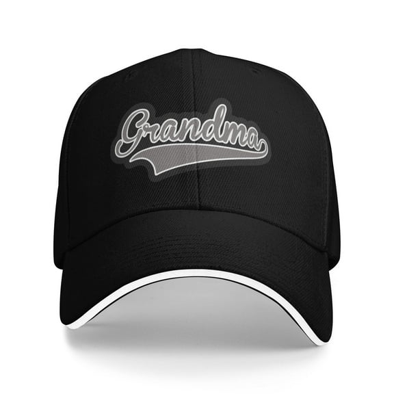 Grandma Men Women Sandwich Cap Classic Baseball Capunisex Adjustable Casquette Dad Hat