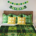 thumbnail image 5 of Throw Blanket Saint patrick pattern Warm Cozy Soft Lightweight Flannel Fleece Blanket for Bedroom Sofa Room Home Decorative Fuzzy Blanket 60"x50", 5 of 6