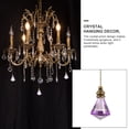thumbnail image 3 of WHAMVOX Decorative Hanging Pendant Lamp Decorative Ball Bronze Chain 1Pack, 3 of 8