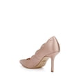 thumbnail image 3 of Jewel Badgley Mischka Eleni Satin Pointed Toe Scallop Pumps, 3 of 7