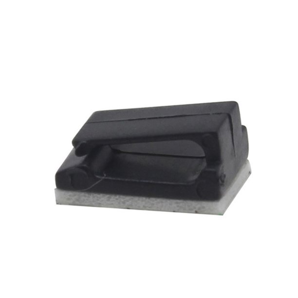 Speravity 100 piezas de hebilla de cámara de salpicadero fácil de llevar arnés de cableado soporte de alambre de plástico No requiere perforación Clip Automoción decorativa y accesorios Speravity VI014540-00