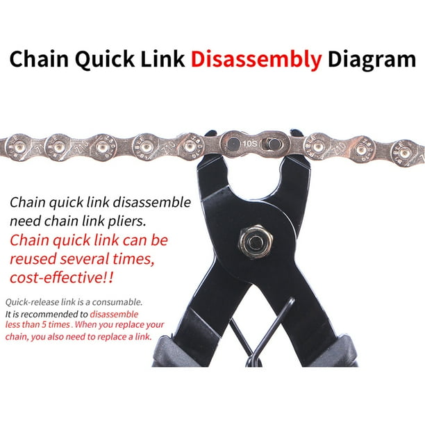 Bangcool 5PCS Bike Chain Link Quick Easy Install Chain Master Link Bicycle Chain Link Walmart