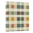 thumbnail image 5 of ALAZA Checkered Pattern-6 Hardcover 3 Ring Binder 1.5" Round Rings Interior Pockets Binders Organizer 1 Pack, 5 of 9