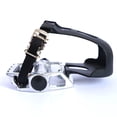 thumbnail image 3 of Ximing Bike Pedals Toe Cages, Bike Pedal with Straps and Toe Clips for Outdoor Cycling and Indoor Exercise Bike, Replacement Multi Purpose Pedals , Short 14mm spindle, 3 of 6