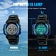 thumbnail image 4 of Reloj digital para niños, relojes LED impermeables deportivos para niños con relojes de pulsera con alarma para niños y niñas, 4 of 5