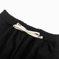 thumbnail image 5 of CAUYDY Boy's Baggy Sweatpants Wide Leg Elastic Waist Casual Athletic Pants with Pockets Kid Back to School Clothes Fall Winter Black Sizes 15-16 Years, 5 of 7