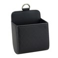 thumbnail image 2 of Bolsa De Almacenamiento De Coche Camping Auto Aufbewahrungstasche Air Vent Armaturenbrett PU Organizer Box Handyhalter (Schwarz) Likrtyny Para Estrenar, 2 of 4