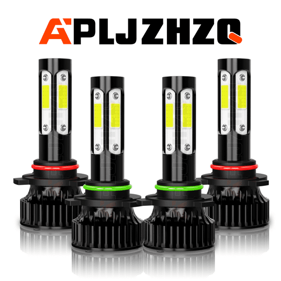 4Pcs LED Headlight Bulbs Conversion Kit plug&play Fit for Honda Accord Sedan 2008-2012