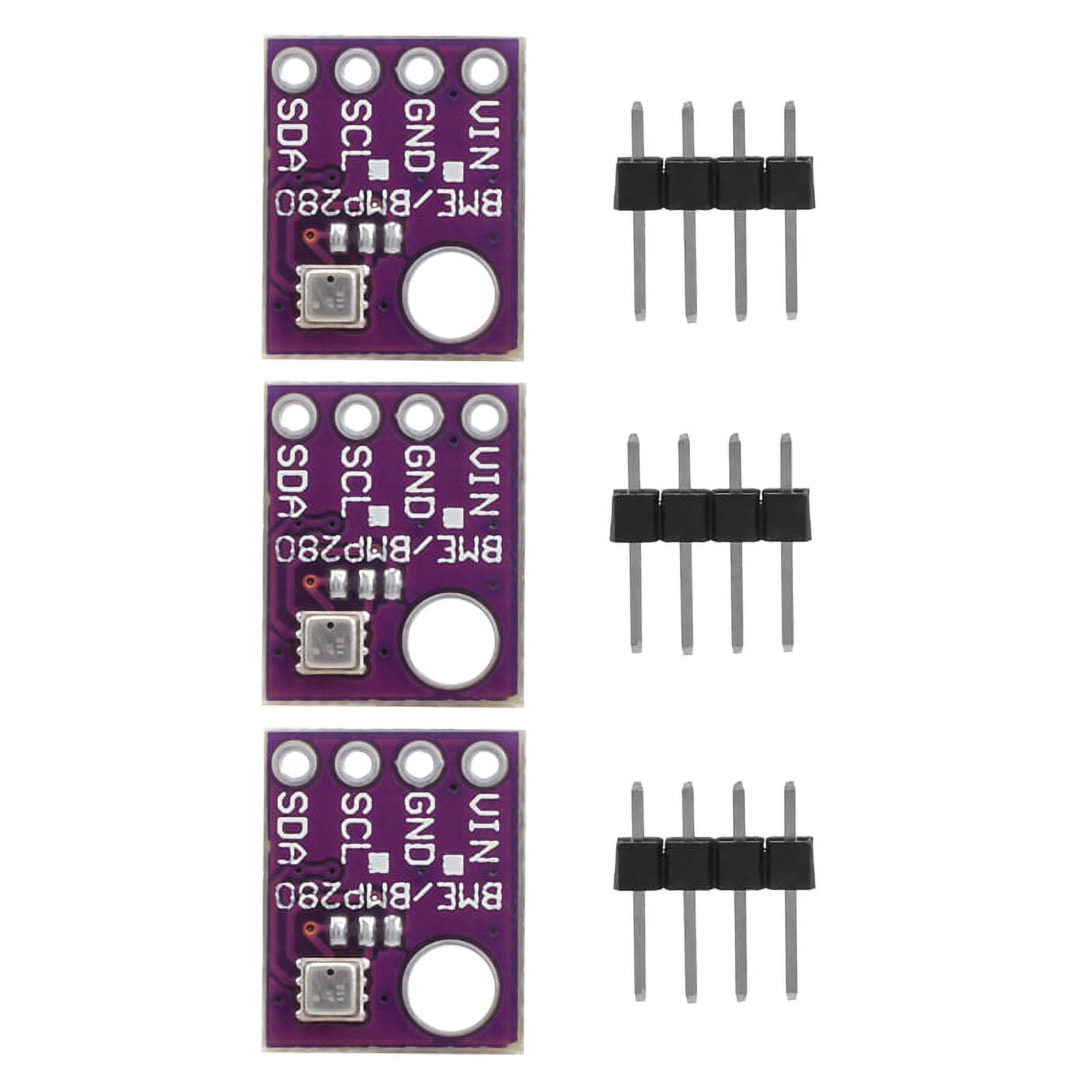 BME280 Sensor Module 3-Pack 5V Digital /SPI Temperature Humidity Barometric Pressure