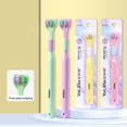 thumbnail image 4 of Three-Sided Soft Hair Toothbrush Around Design Multi-Angle Clean Toothbrushes Cleaning 3-Sided Deeply, 4 of 5