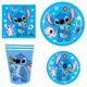 thumbnail image 4 of Decoración de cumpleaños de Disney Stitch, suministros para fiestas, vajilla, vasos de papel, platos, manteles, pancartas, telón de fondo, juego de globos, baby shower, 4 of 5